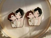 Custom Metal Lapel Pins Zinc Alloy Enamel Badge