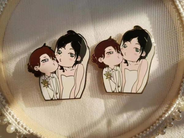 Custom Metal Lapel Pins Zinc Alloy Enamel Badge