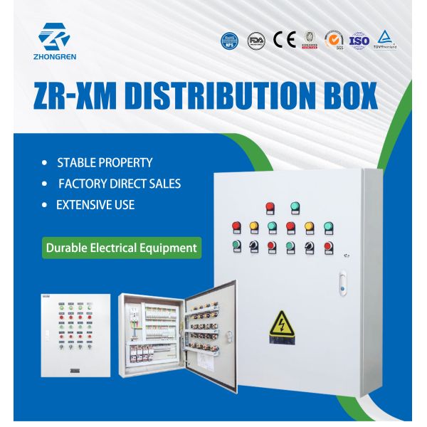 Customized Indoor Wall Mounted Power Distribution Cabinet For Industrial Machine Operation Electrical Distribution Box
