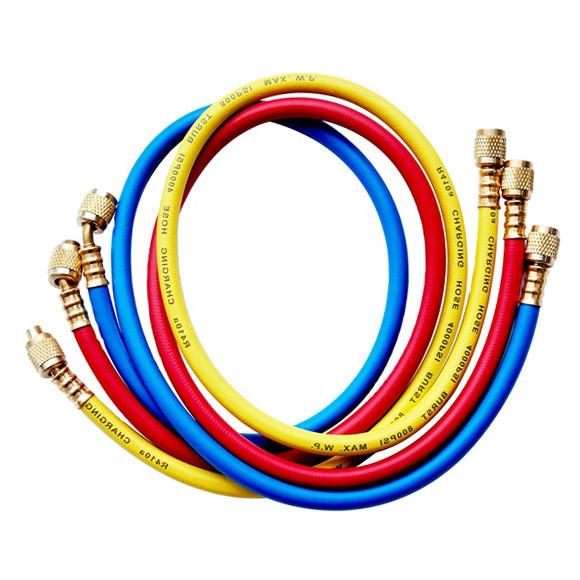 1/4 SAE Rubber Refrigerant Charging Hose 36 AC ODM Refrigeration Compressor