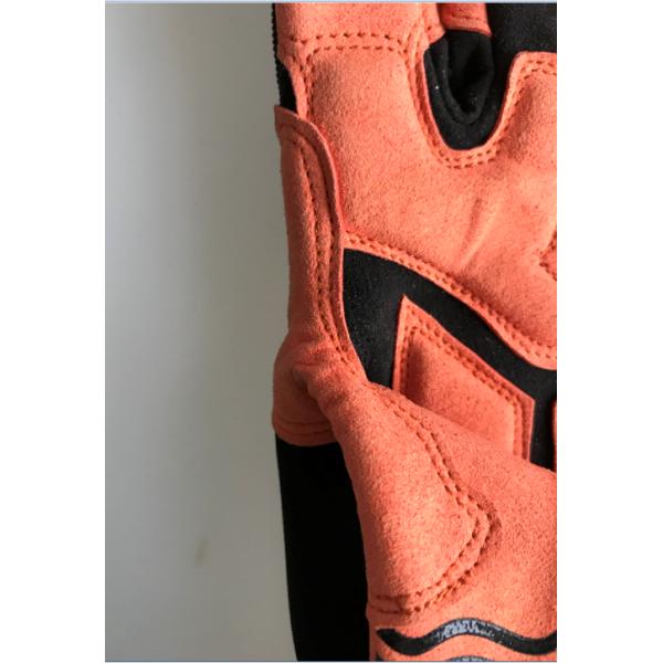 Synthetic Leather M209 TPR Impact Protection Mechanic Gloves with Hook Loop Cuff
