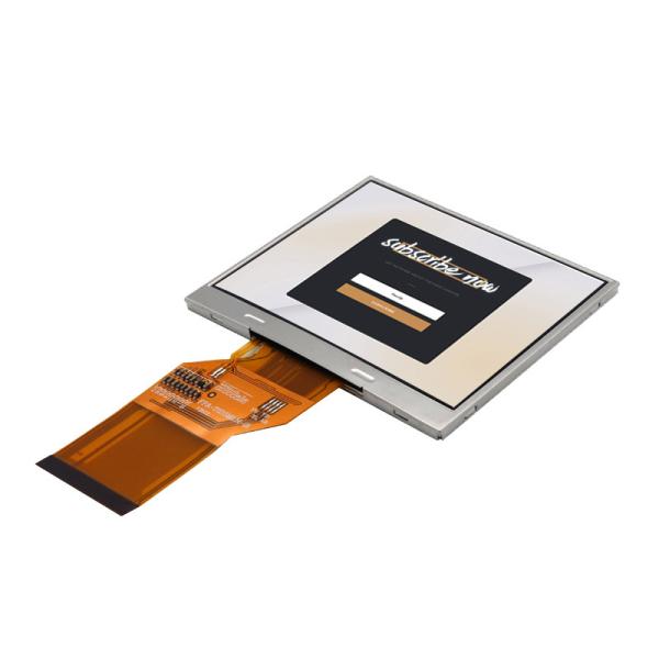 3Display LCD TFT de 0,5 polegadas 900cd/M2, resolução 320x240, 54 pines Interface RGB de 24 bits