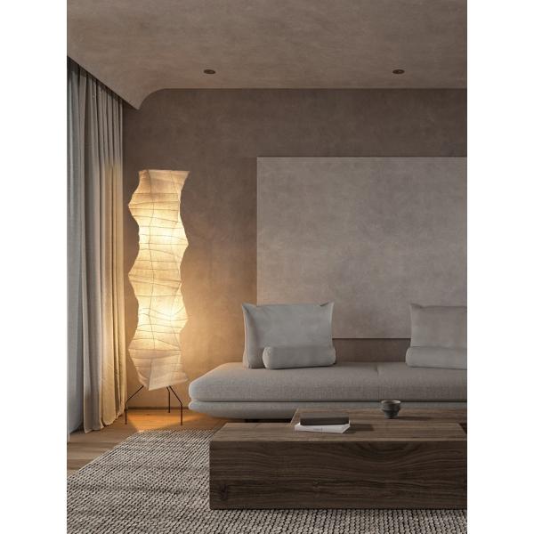 Japanese Designer paper Chandelier Simple Art Living Room Bedroom Akari Chandelier(WH-MI-373)