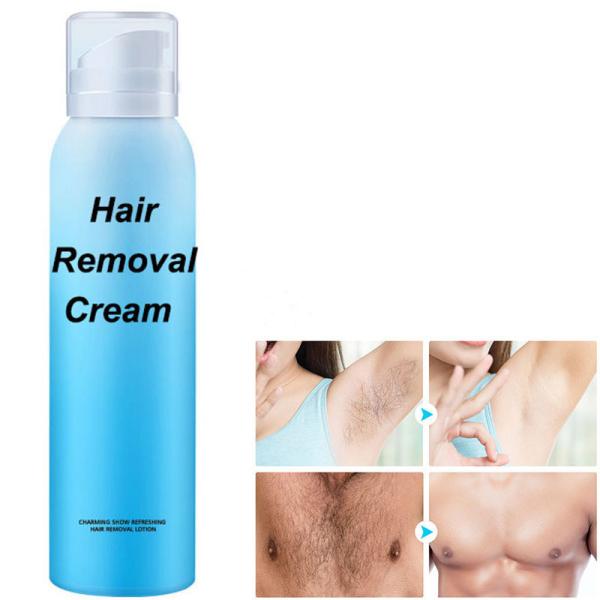 Facial and Body Hair Removal Cream Organic Depilatory Lotion for Long-Lasting Results