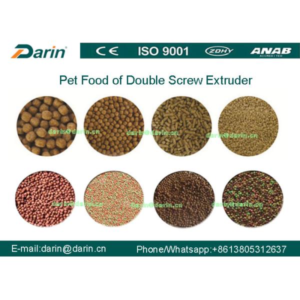 Os peixes DR70 de flutuação de aço inoxidável de alta qualidade alimentam a linha de processamento dobro do parafuso