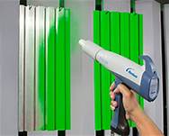 RAL2003 Bike Powder Coating , Anti Corrosion Auto Powder Coating SGS Approval