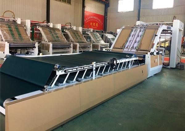 9000 sheets / h Corrugated Box Automatic Lamination Machine CE Certificate