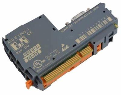 X20IF1063 B&R Isolement électrique pour 1x PROFIBUS DP V0 Module de communication esclave PLC isolé de PROFIBUS IF1