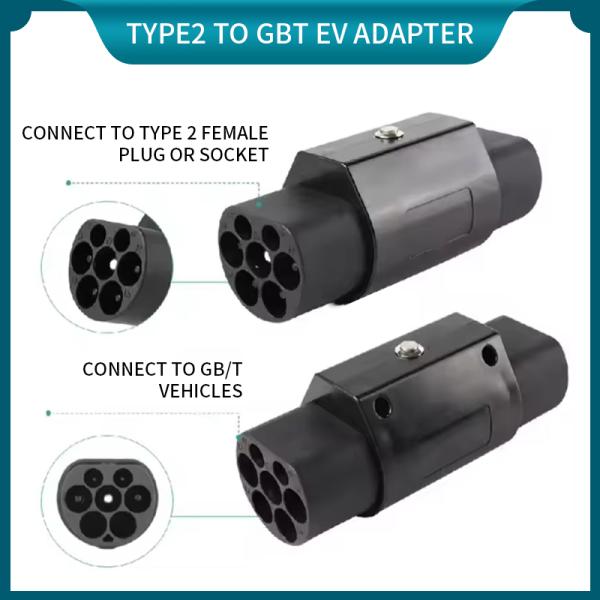 Evonic EV Adapter Charging Converter Electric Vehicle Car Charging Adapter Only for GB/T Vehicle Owner Fit for BYD Tesla