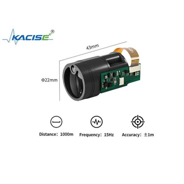 LSEM Outdoor Exploration Laser Radar Ranging Module with 1000m Measuring Range ±1m Accuracy and 10,000h Lifespan