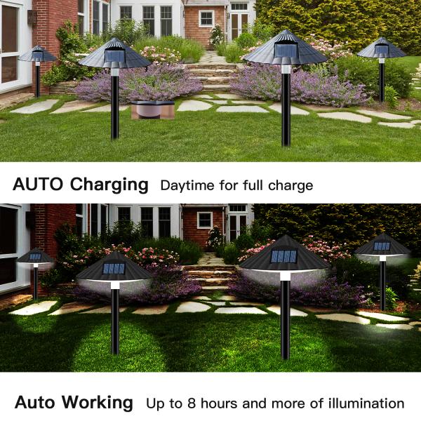 Outdoor Waterproof Landscape Lighting ABS  Body Material 2700K  CCT