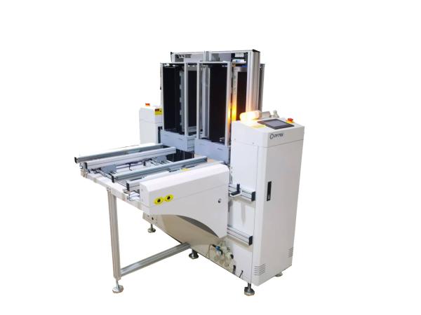 M Size Dual Rail SMT Line Loader , 50*80mm PCB Handling Equipment