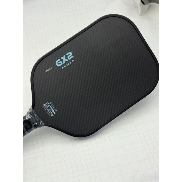 GX2 Pickleball Paddle 3K Carbon Fiber Face SST 2.0 Power Carbon Rib Core High Spin Control for an Exceptional All Around Paddle