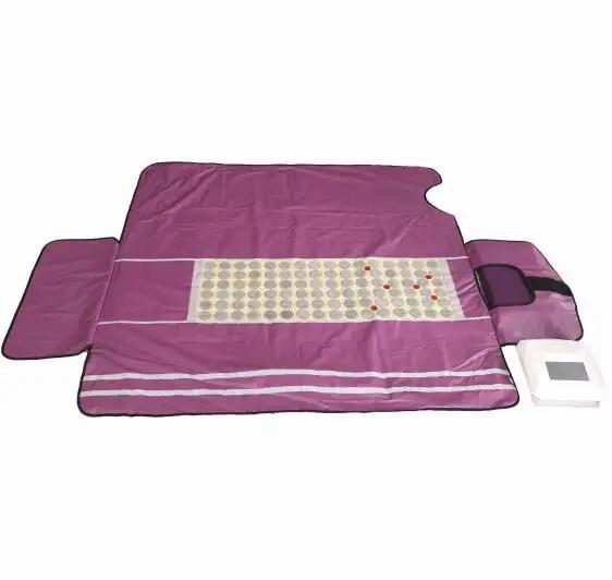 Custom 110-240V Low EMF Zero EMF Far Infrared Sauna Blanket with Bian Stone for Weight Loss and Beauty Salon