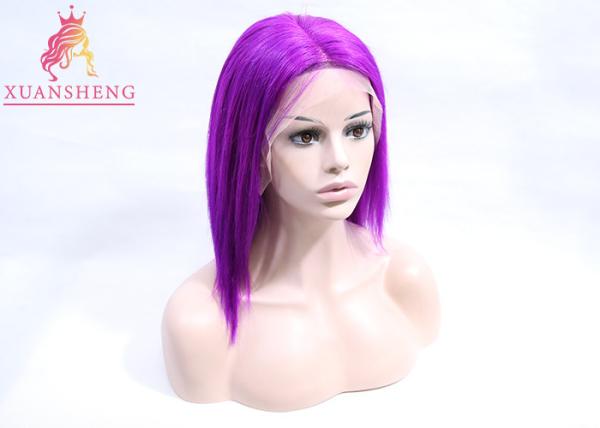 150% Density Straight Virgin Hair Lace Front Wig