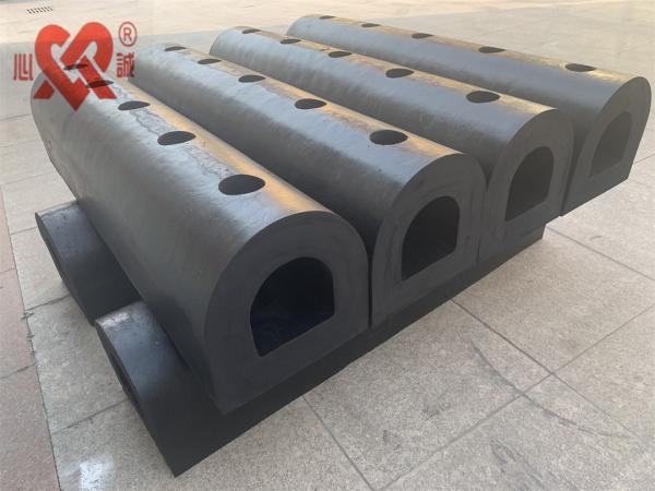 Solid D Type Rubber Fender for Marine Protection with Excellent Weather Resistance
