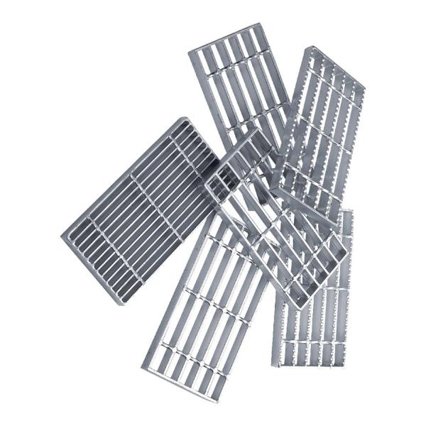 Used Galvanized Composite Construction Building Materials 32 x 5mm Checker Plate Thickened Steel Deck Grating Weight