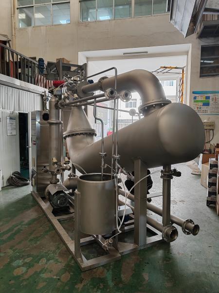 HTHP Medium Batch Fabric Dyeing Machine L Shape With Corrosion Resistant Stainless Steel