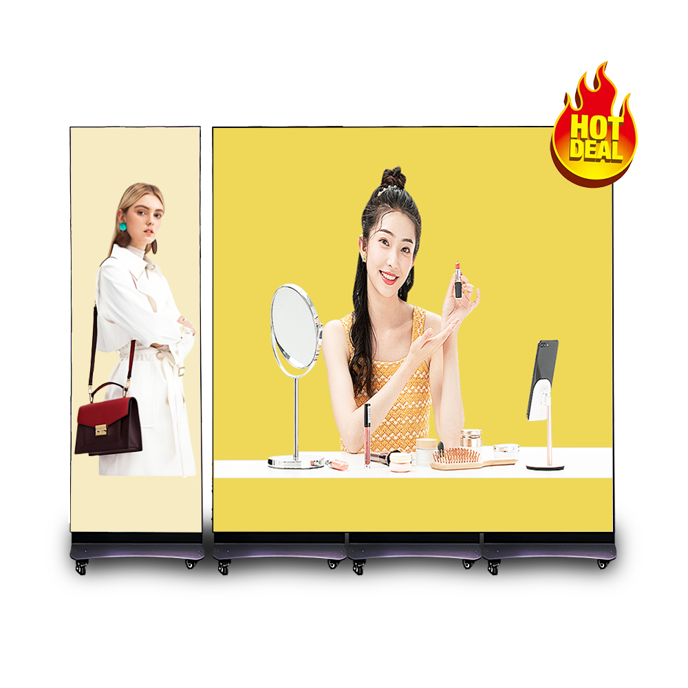 Foldable LED Poster Display/Ultra-slim poster screen