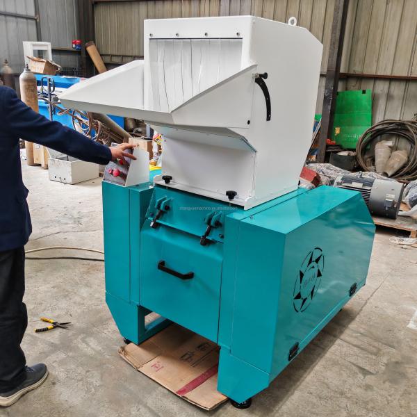 350kg/H-500kg/H PVC Pipe Crusher Machine PMMA PS Plastic Pipe Crusher