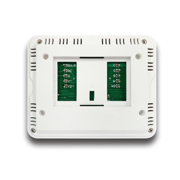 24V LCD Display Touch Screen Weekly Programmable Digital Heating Thermostat for Heating and Cooling