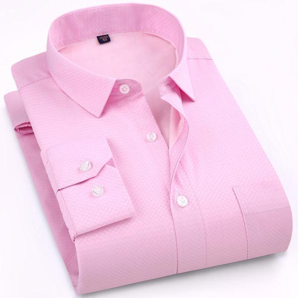 Personalization Custom Fit Dress Shirts Low Temperature Ironing Anti Shrink