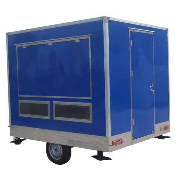 Commercial Catering Concession Trailer with 4 Road Wheels and Fully Equipped Kitchen