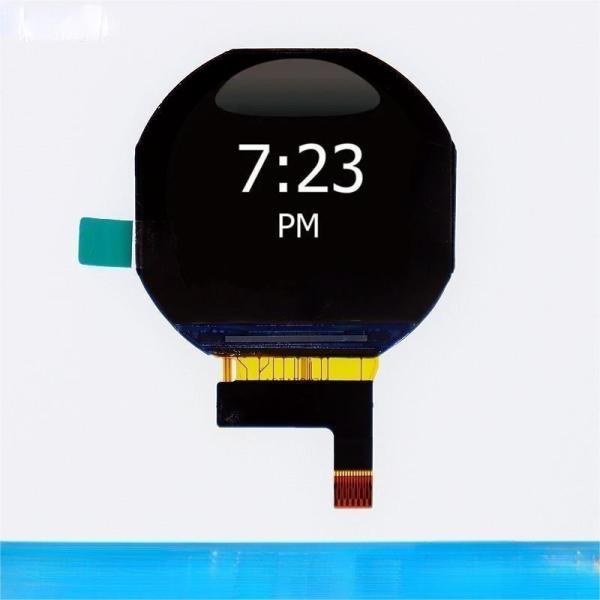 1.22 Inch Round TFT Display 240(RGB) x208 Resolution 13 PIN 4Line SPI  Interface Driving IC ST7789V  300C/D brightness