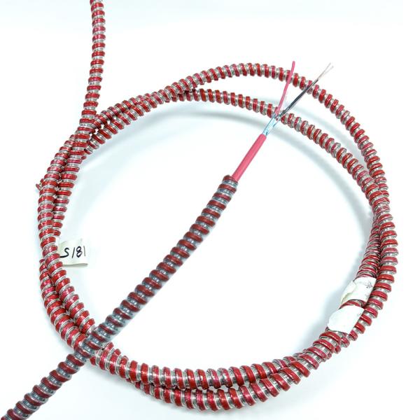 ABS Armored Fire Alarm Cable 2*1.5mm 2.5mm White PVC Electrical Cables for Industrial