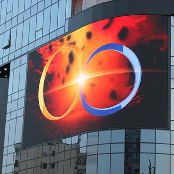 Outdoor Waterproof Transparent LED Screens 5500 Nits For Glass Wall Window