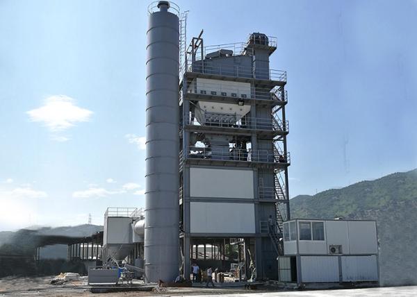 240t/H Capacity Stationary Asphalt Mixing Plant High Output 1 Year Warranty