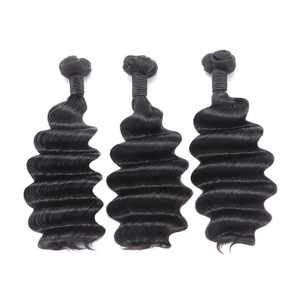 Soft And Silky Double Drawn Human Hair Single Donor 130% Density