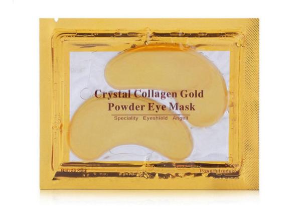 Gold Collagen Eye Patch Gel Mask Pad , Anti Aging Wrinkles Face 24k Gold Eye Mask