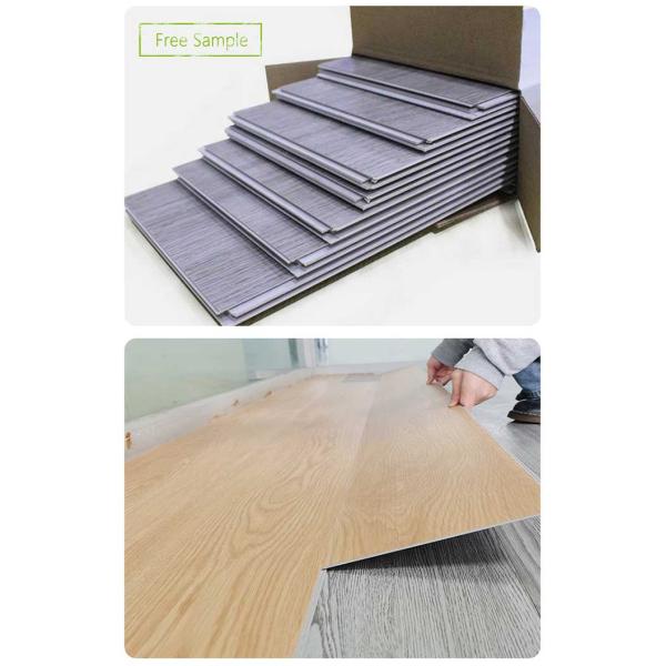 Unilin нажимает на твердую каменную планку огнеупорный Spc винила ядра справляясь 4mm 5mm 6mm