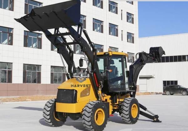 4WD WZ30-25 Backhoe Loader With Cummins Engine for Ugandan Projects