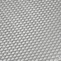 Decorative Diamond Grating Panels Self Furred Lath Slim Profile Ventilated Sunshade Design