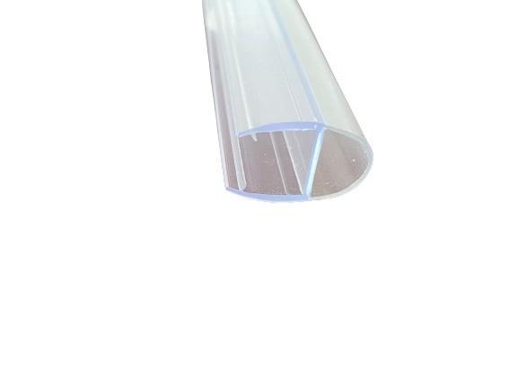 Sistema de porta deslizante de 180 graus de plástico magnético de chuveiro porta de vedação de fita para porta de vidro deslizante