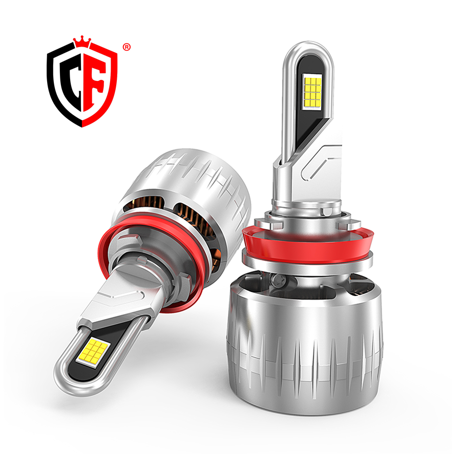 U Beam High Power LED Headlight 9600LM 7055 Chips Led Auto Headlights