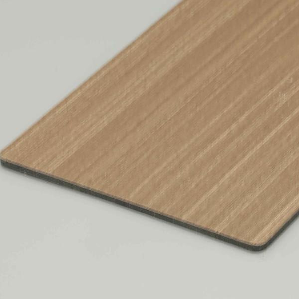 3mm Pvdf  Coated White Maple Wooden Aluminum Composite Panel For Exterior Wall Cladding Acp Panelling