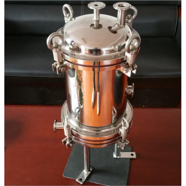 Gas Purification and Sterilization Stainless Steel Cartridge Filter Housing for Hotels