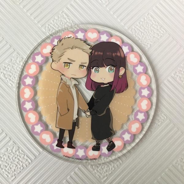 Customized Acrylic Coaster with Anime figure/star/Cartoon figure/Company Logo Printed