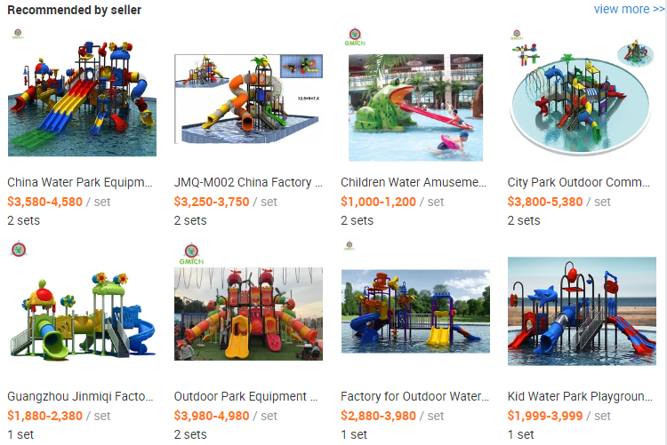 durable Customized Swing N Slide Plastic Slide Commercial Playground