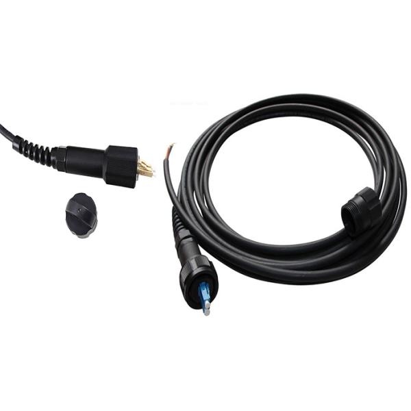 Assemblées optiques extérieures de corde de correction de fibre d'ODLC PDLC pour l'HOMME WAN de FTTA