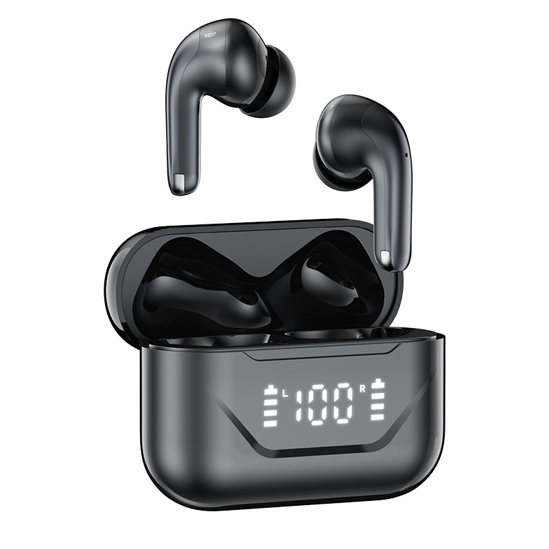 Wireless Earphones 5.3 Edition LED Battery Display ENC Call Noise Reduction True Wireless Stereo In Ear Earphones 360 ° Panoramic Stereo I5 Sweatproof Sports Running Fitness Suitable for Mobile Phones