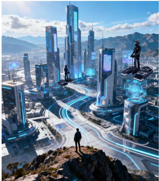 Urban-1 Standing eVTOL: License-Free Low-Altitude Air Mobility with Ultra-Light Weight and Gravity-Sensing Control