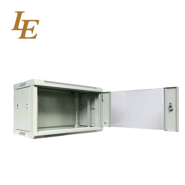 Opciones de altura 4-22U Perfil de montaje en forma de L Armario rack de servidor de red con perfil ajustable