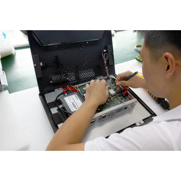 Rohs 13.3 Inch 1366*768 Windows POS System Metal Stand Pos Machine For Retail Shop