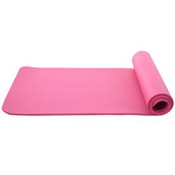 NBR PVC 0.6CM 1CM Yoga Non Slip Large Exercise Mat For Home Workout Gym