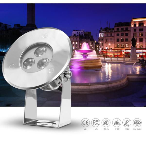 Шарика бассейна изменения 12V цвета часов жизненного периода водоустойчивого прозрачные закаленные стеклянные 50000