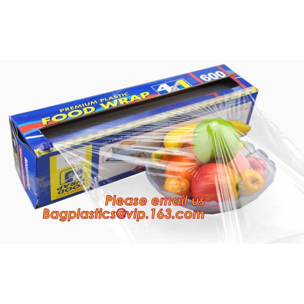 Keep Fresh PE food wrap plastic Cling film wrap jumbo roll, LLDPE power stretch wrap film food wrap stretch film, bageas